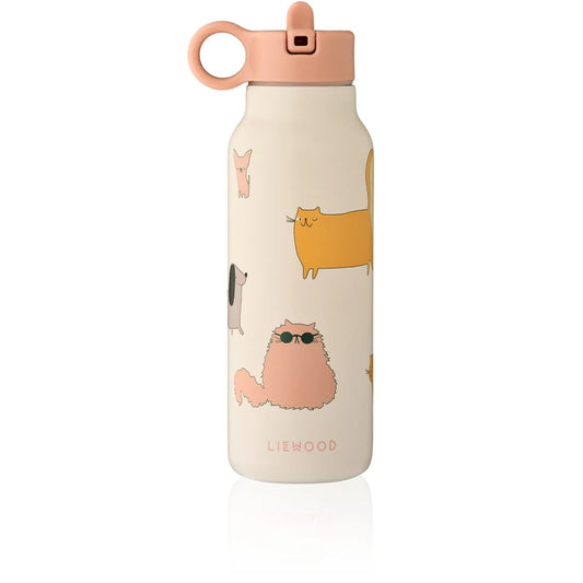 Botella acero inox 350ml Liewood Cats and Dogs / Sandy