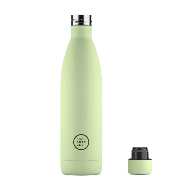 Botella acero inoxidable térmica 750ml Cool Bottles Pastel Green