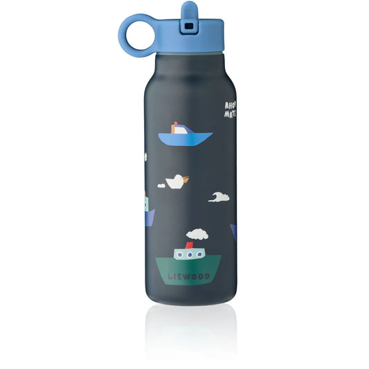 Botella acero inox 350ml Liewood - Sailing / Classic navy