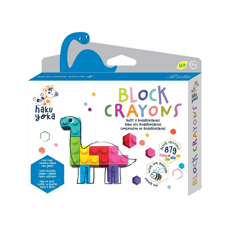 Crayones en bloque - Brachiosaurus Haku Yoka