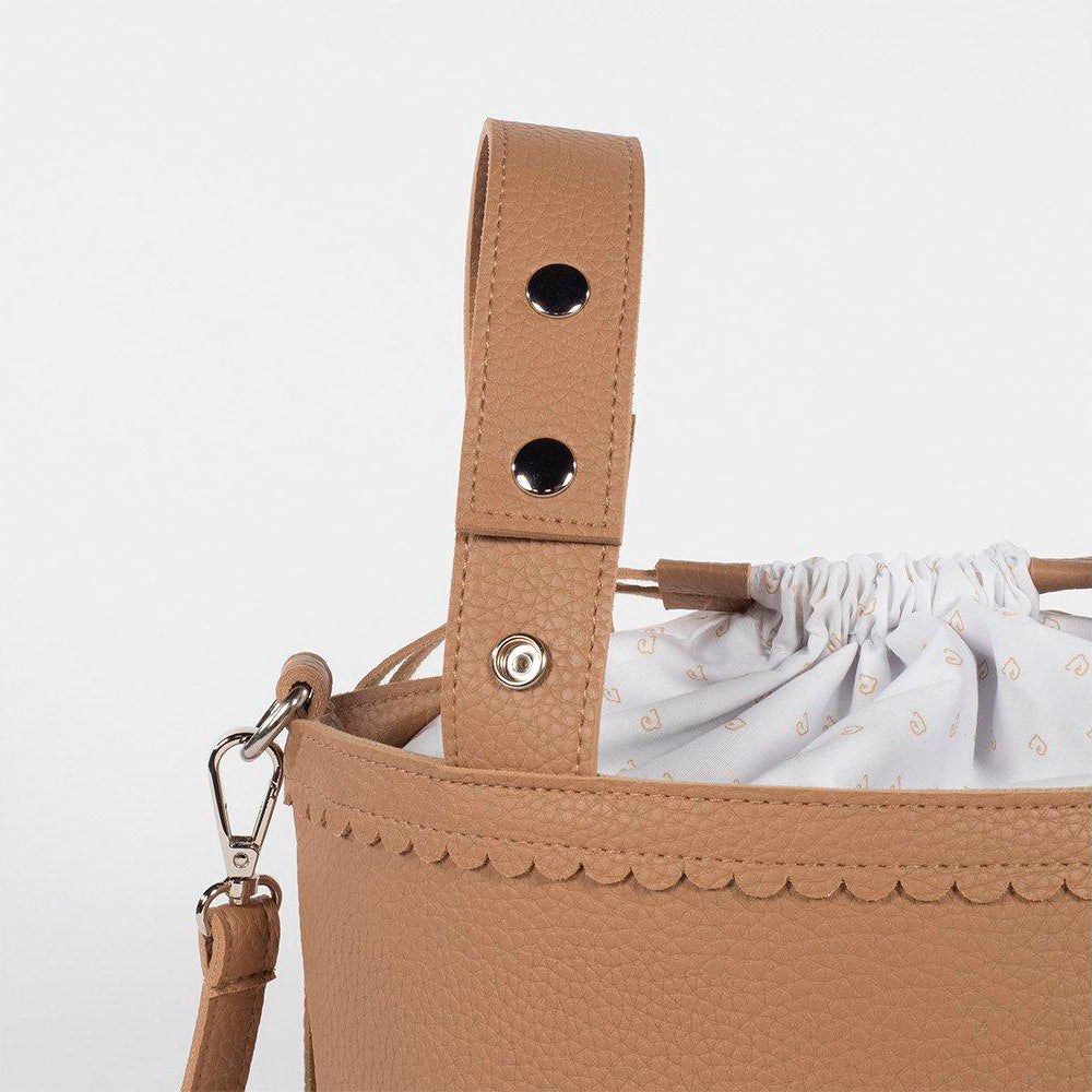 Bolso Bucket Pasito a Pasito - Icon Caramel