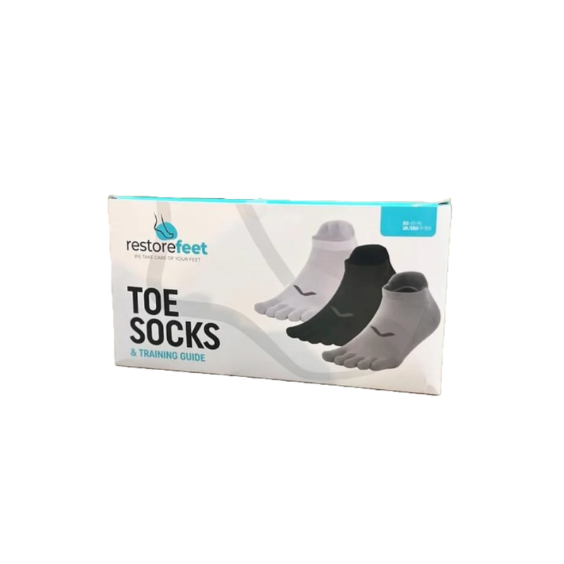 Calcetines de dedos Blancos Restore feet