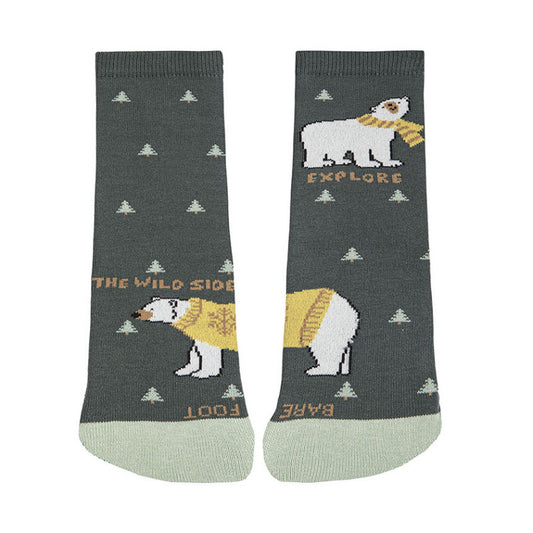 Calcetines Barefoot Cóndor - Oso Polar Pino