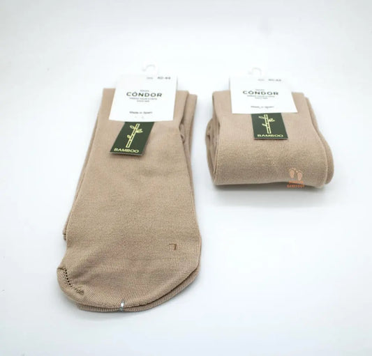 Calcetines Barefoot Cóndor Adulto Bamboo Almendra