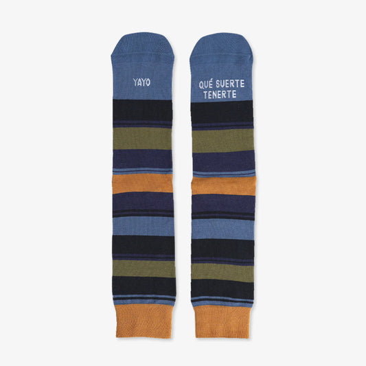 Calcetines "Yayo, qué suerte tenerte"