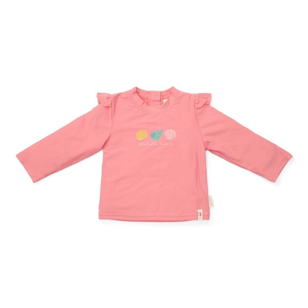 Camiseta manga larga UPF 50+ Little Dutch Carmín