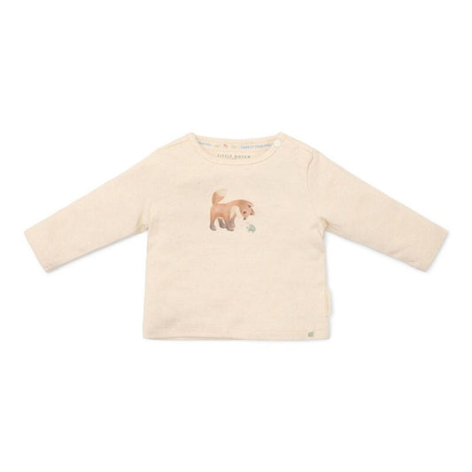 Camiseta manga larga Forest Friends Sand Little Dutch