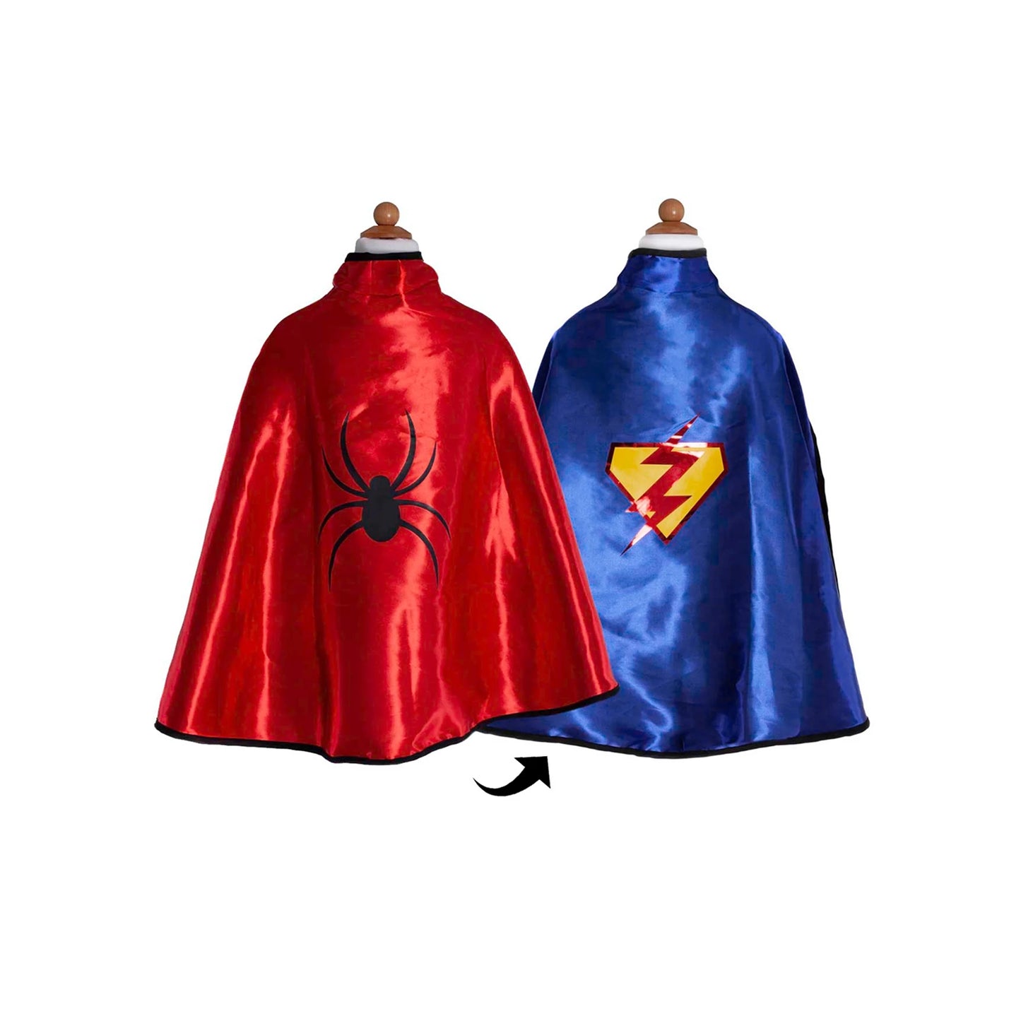 Disfraz capa reversible SuperHereo con máscara - Great Pretenders