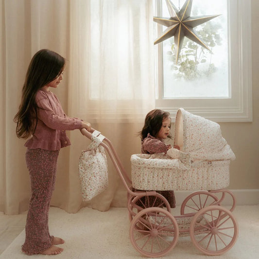 Carrito muñecas Little Dutch - Soft Flowers