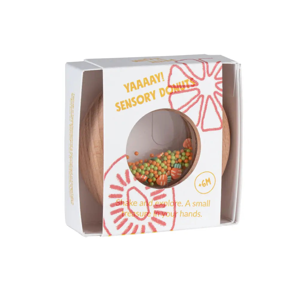 Sonajero Sensorial Donut Carrots - PETIT BOUM