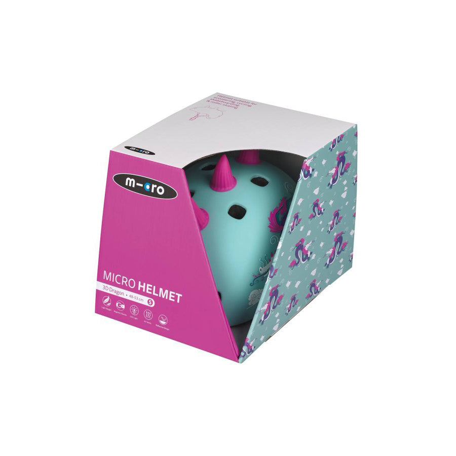 Casco Micro Dragón 3D