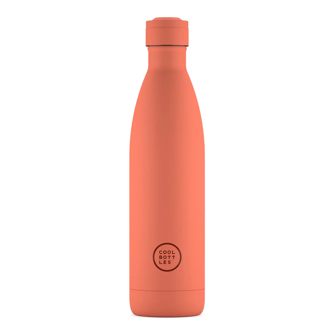 Botella acero inoxidable térmica 750ml Cool Bottles Pastel Coral