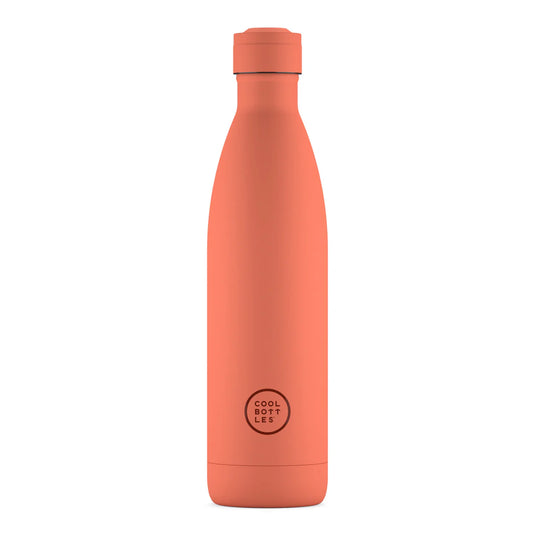 Botella acero inoxidable térmica 750ml Cool Bottles Pastel Coral