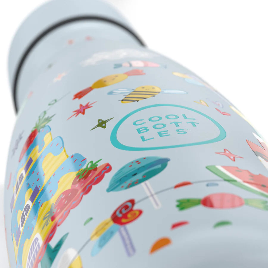 Botella acero inoxidable térmica 350ml Cool Bottles Candy Land