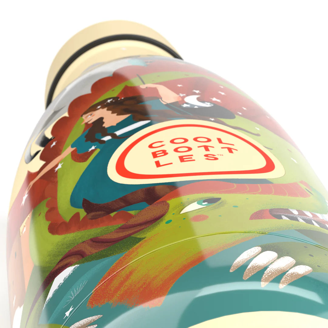 Botella acero inoxidable térmica 350ml Cool Bottles Knight Legend