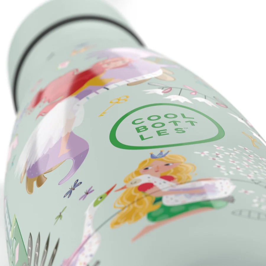 Botella acero inoxidable térmica 350ml Cool Bottles Princess Kingdom