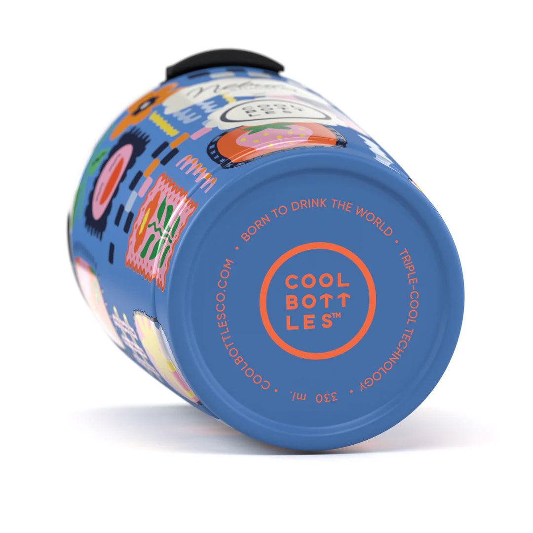 Vaso de Acero Inoxidable 330ml Cool Bottles Xclusive Nebula - Patch Zone