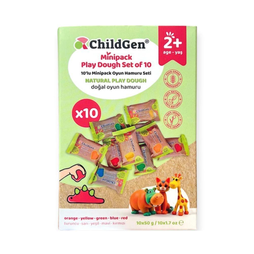 Plastilina Ecológica ChildGen - minipack 10x50gr.