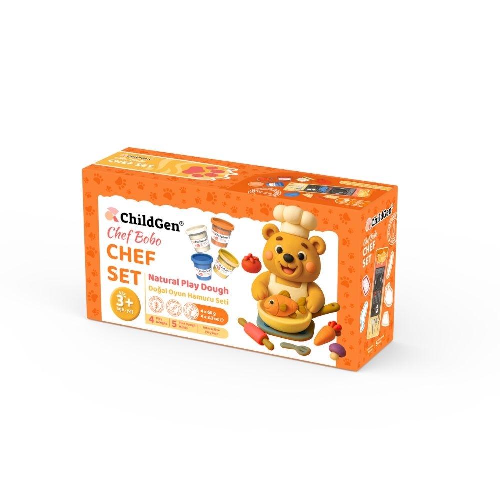 Plastilina natural ChildGen - Chef Set