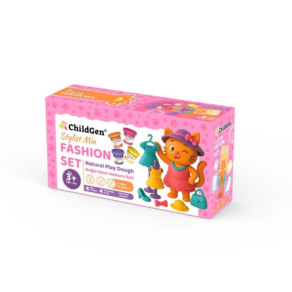 Plastilina natural ChildGen - Fashion Set
