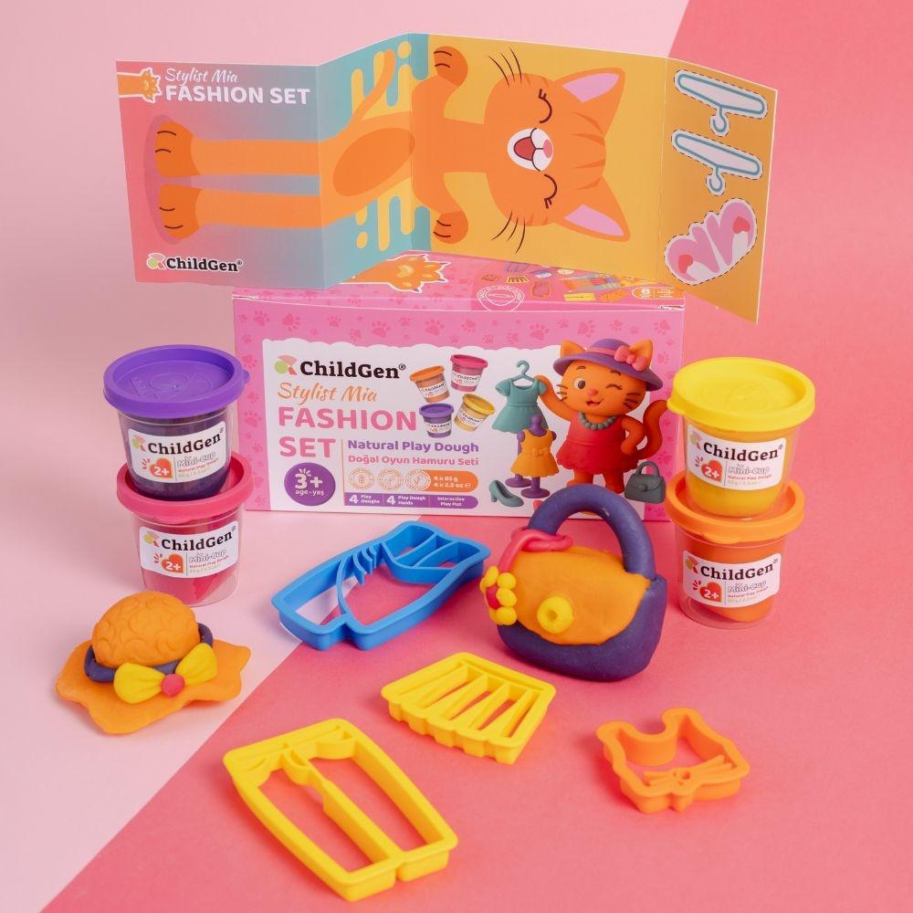 Plastilina natural ChildGen - Fashion Set