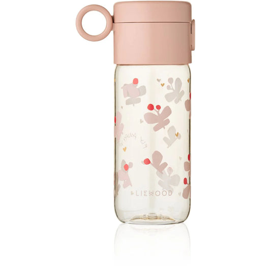 Botella Tritan 350ml Clemence Liewood - Butterfly / Apple blossom