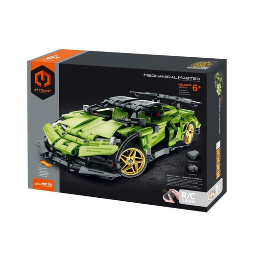 Set de construcción Coche verde radio control - 429 piezas iMMaster