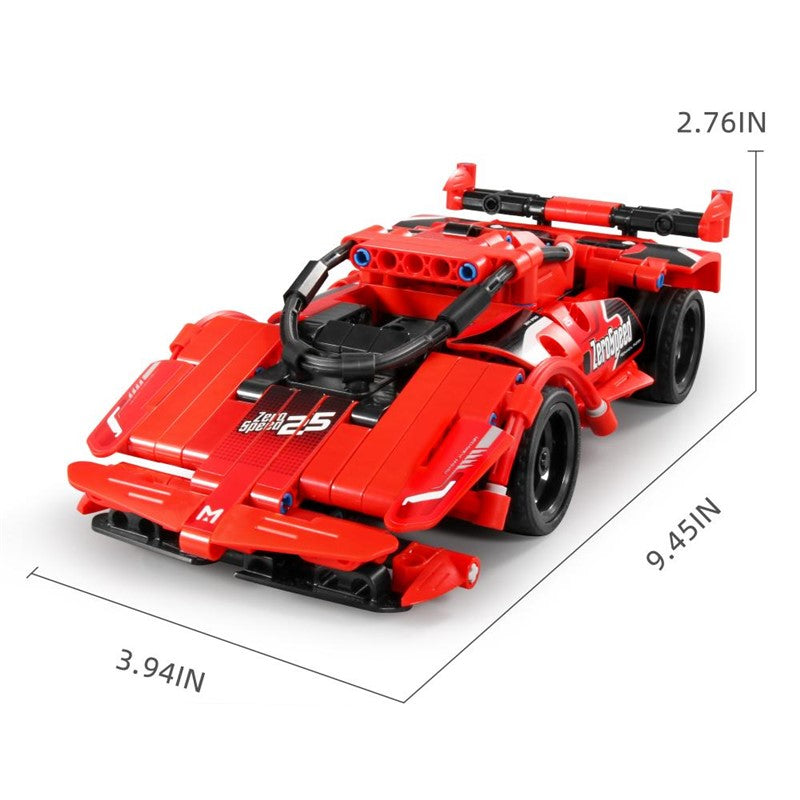 Set de construcción Coche de carreras radio control 2 en 1 - 341 piezas iMMaster