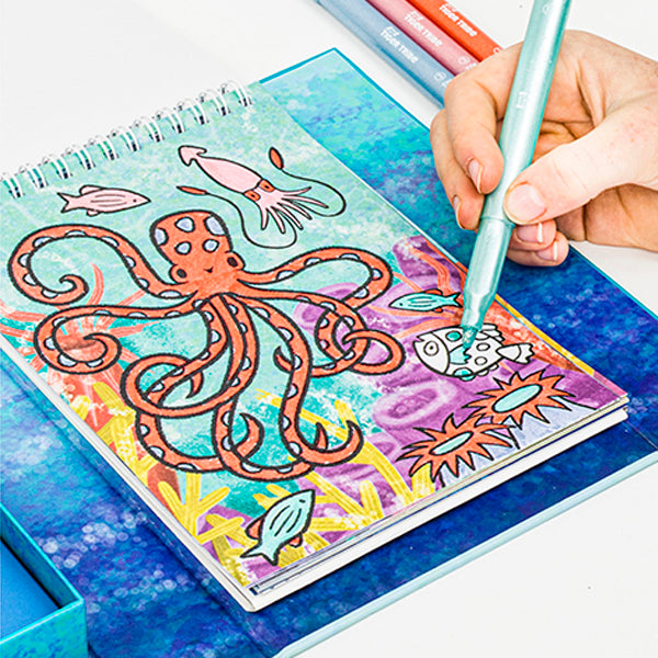 Set de colorear Shimmer Tiger Tribe - Sea Life