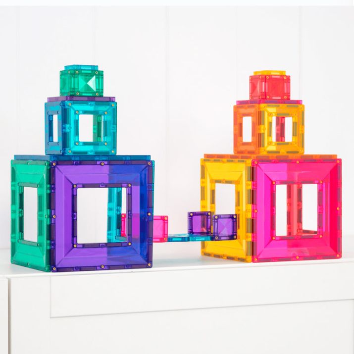 Magnéticos de construcción Connetix - Bright Portal 48 piezas