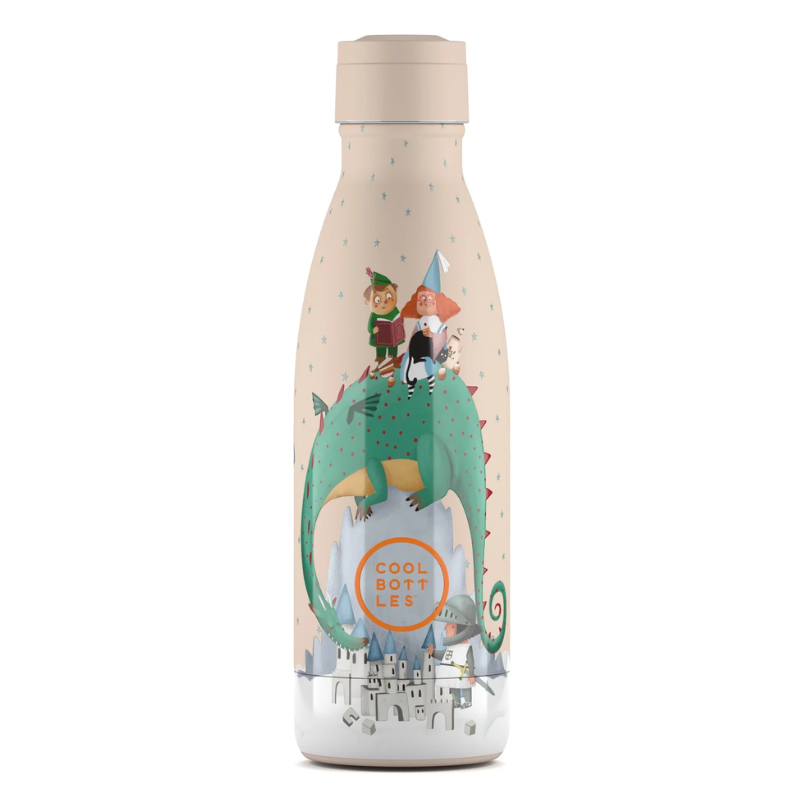 Botella acero inoxidable térmica 350ml Cool Bottles Dragon Dreams