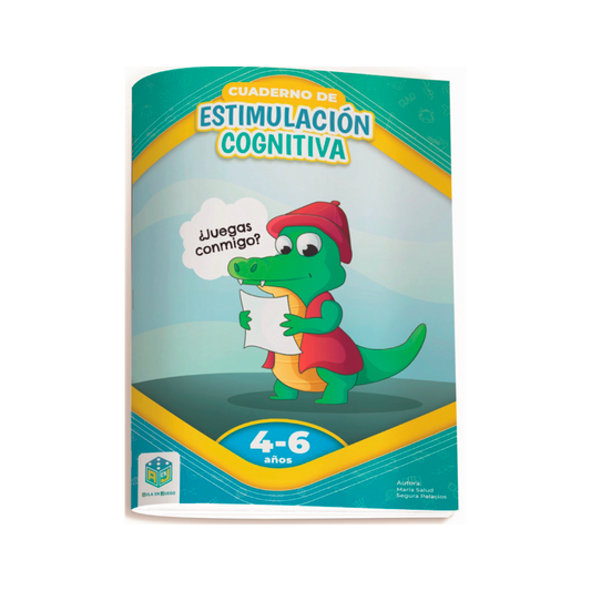 Cuaderno de estimulación cognitiva ¿juegas conmigo? 4-6 años - Átomo