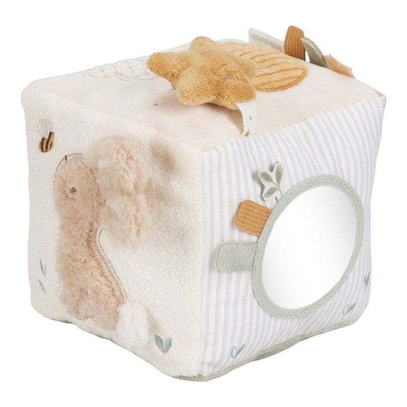 Cubo blando de actividades Little Dutch - Newborn Natur