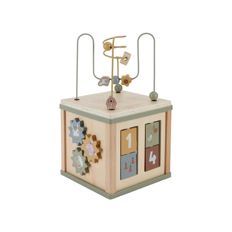Cubo actividades Little Dutch - Pequeña Granja