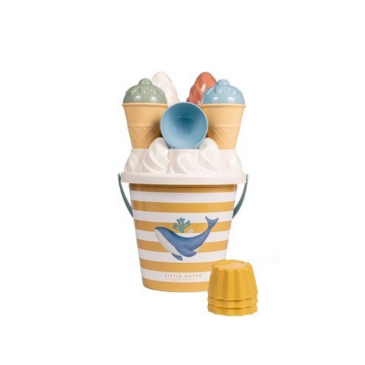 Set de playa helados Ocean Dreams Azul Little Dutch