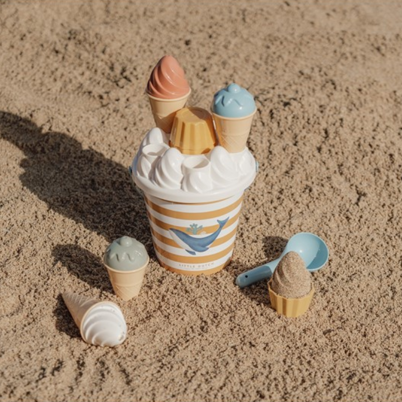 Set de playa helados Ocean Dreams Azul Little Dutch