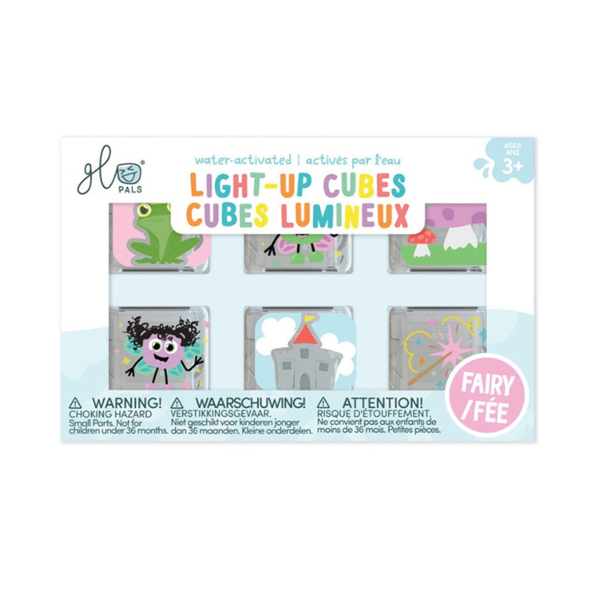 Cubos acuáticos de luz GloPals - Pack 6 Hadas