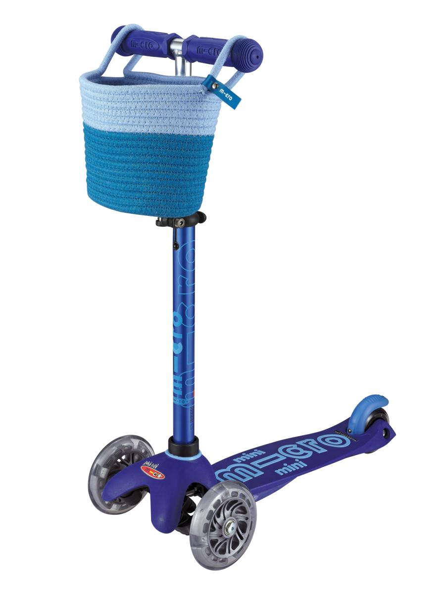 Cesta para patinete Micro Azul