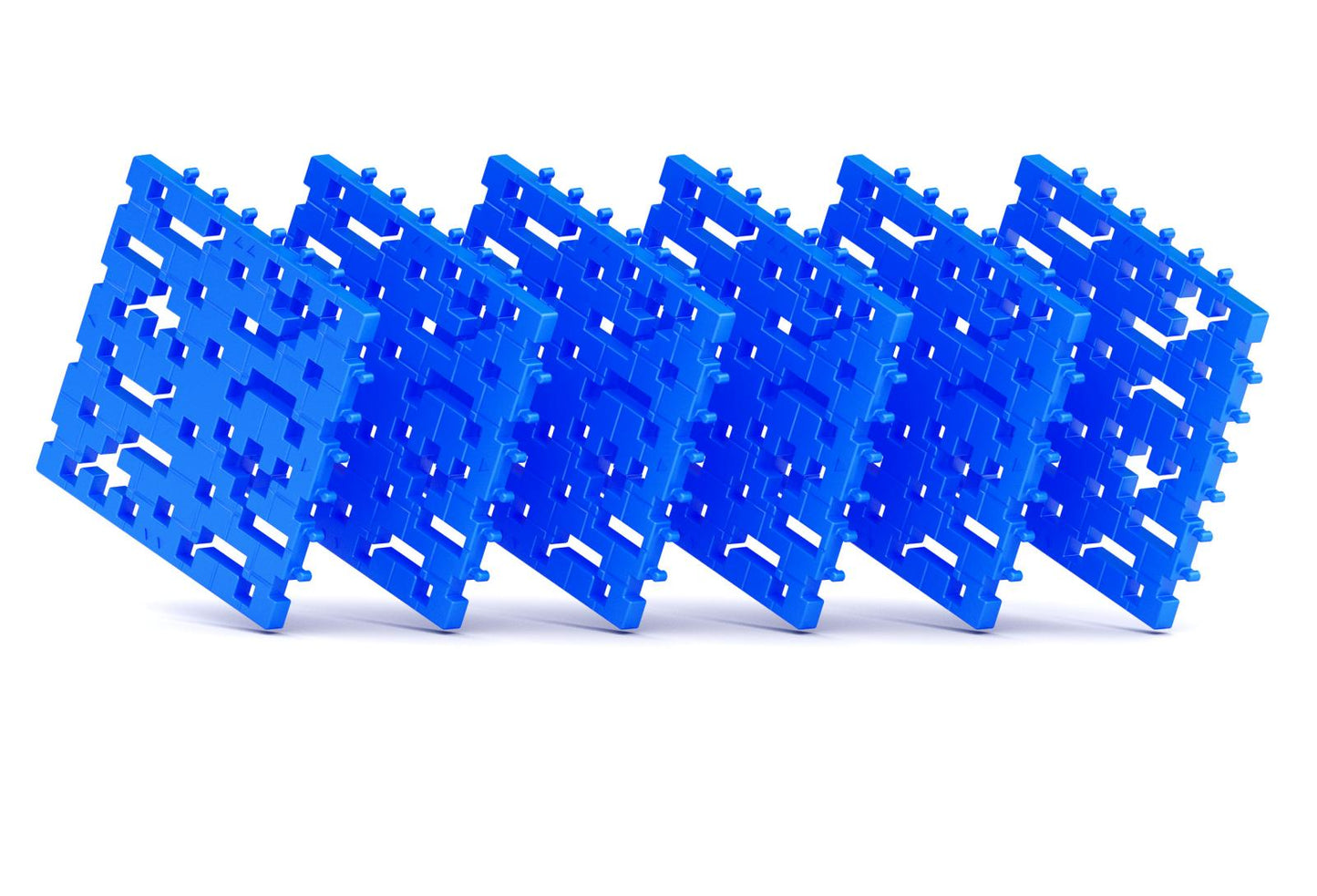 Baseplate Azul-Bloques Meli Maxi