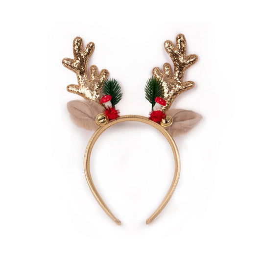 Accesorio de pelo - Diadema navideña Rudolph  - Great Pretenders