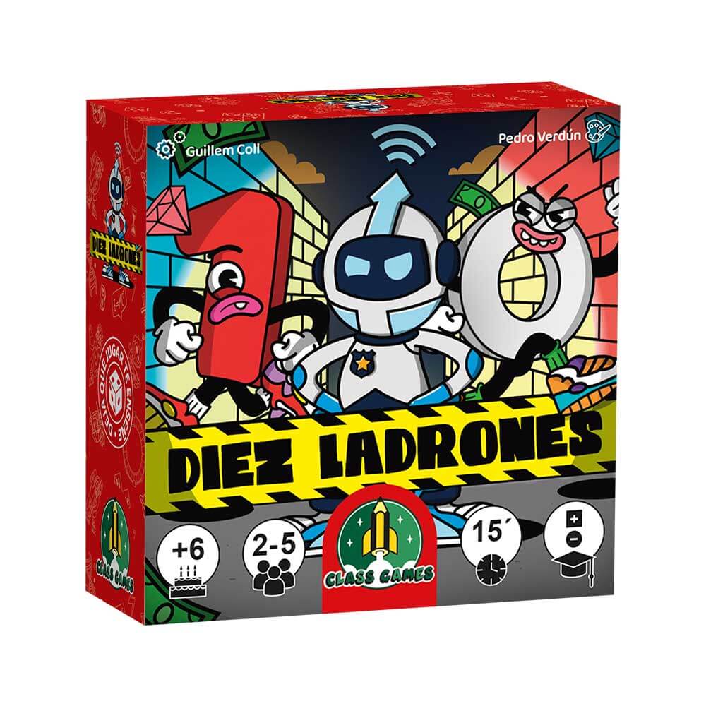 Juego de mesa Diez ladrones - Class Games