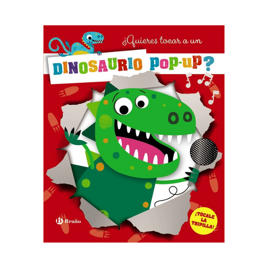 ¿Quieres tocar a un Dinosaurio Pop-up?
