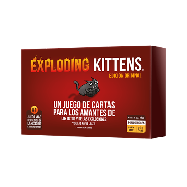 Juego de cartas Exploding Kittens