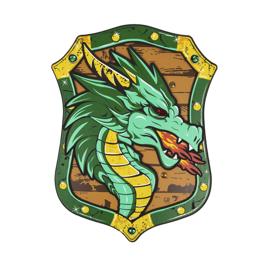 Escudo Dragón Verde - Great Pretenders