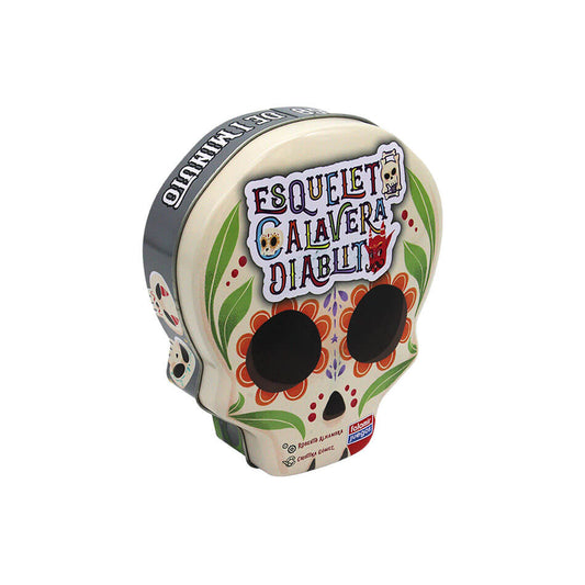 Juego de cartas Esqueleto Calavera Diablito - Falomir Juegos