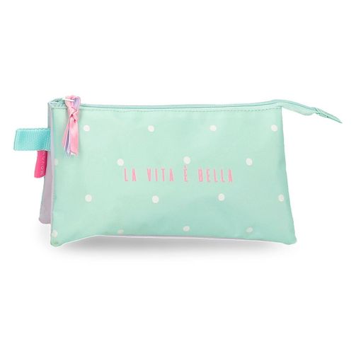 Estuche con 3 compartimentos Joumma Bags - La vita e Bella