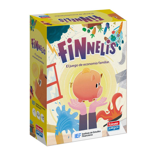 Juego de mesa Finnelis - Juego de economía familiar