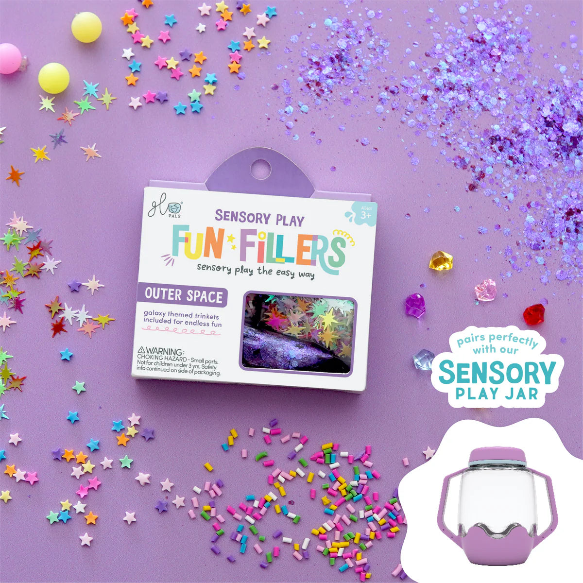 Relleno sensorial GloPals - Espacio