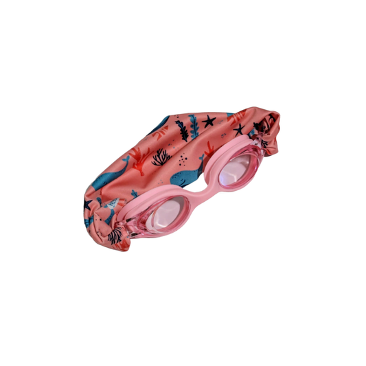Gafas de Natación con turbante Fun Water - Infantil Ballenas