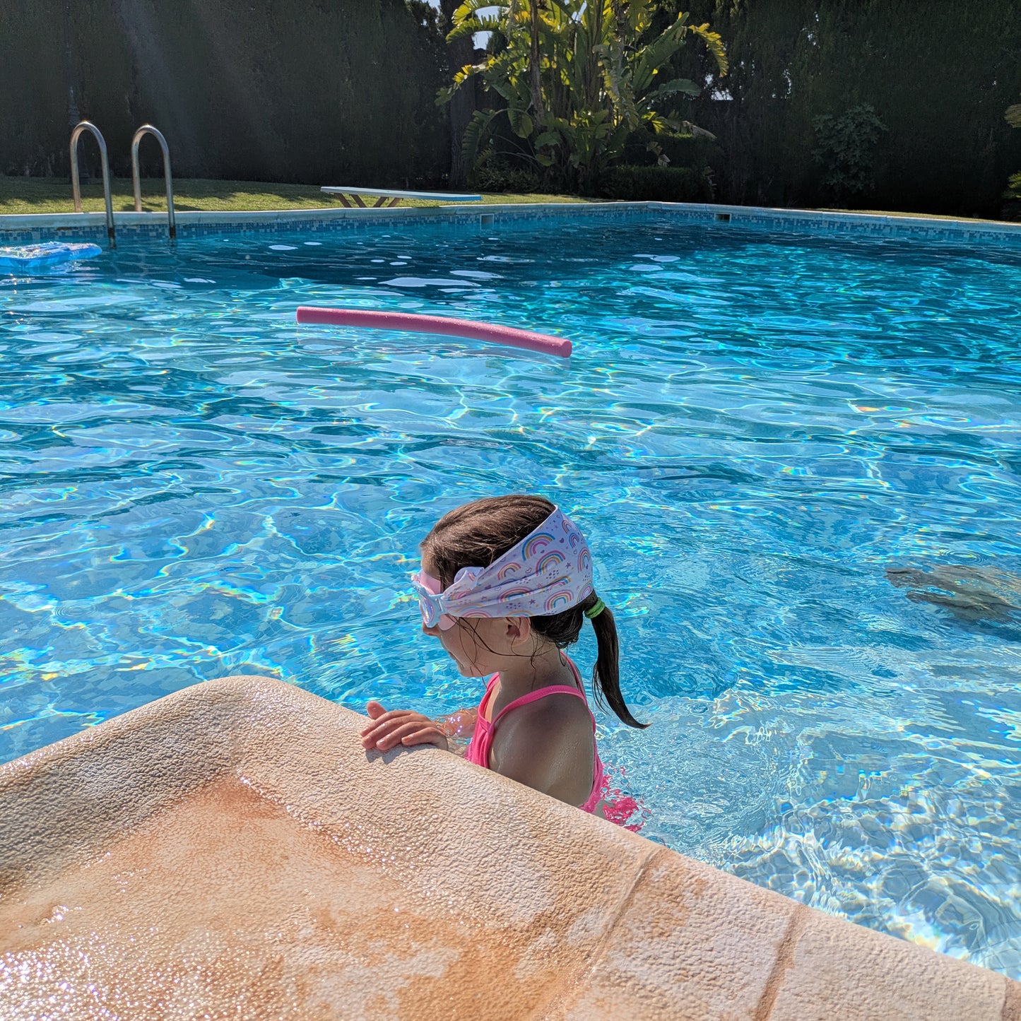 Gafas de Natación con turbante Fun Water - Infantil Arcoiris